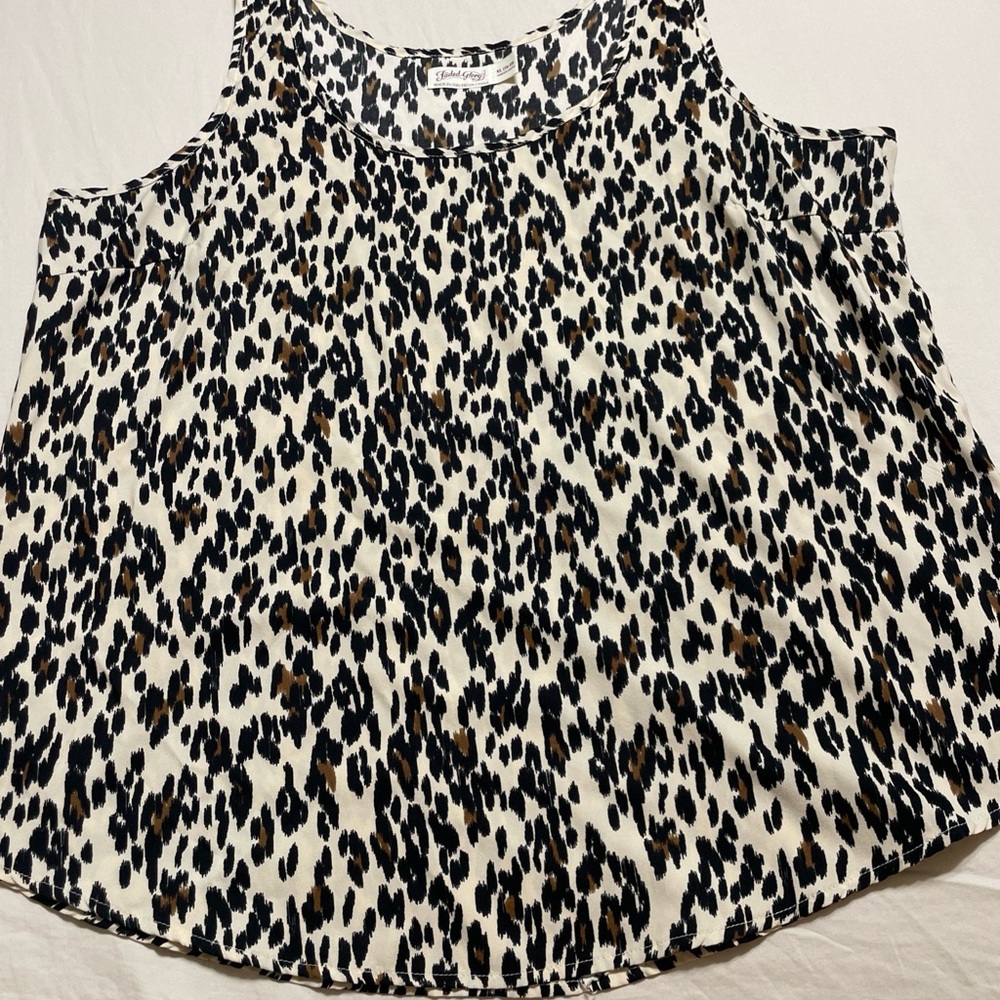 Faded Glory Animal‎ Print Top